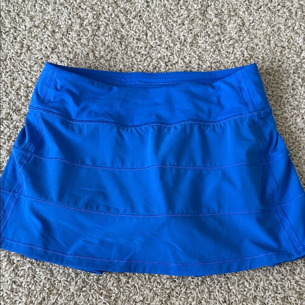 Blue Athletic Skirt Lululemon size 4